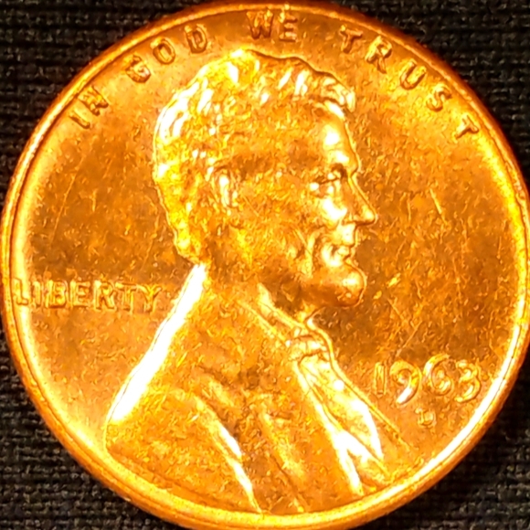 🔥1963 D, DDO, Lincoln Penny🔥 In Excellent Condition💥💯👍 - Picture 3 of 9